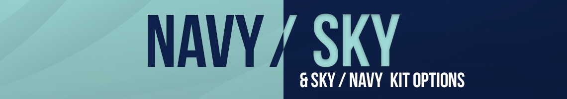 Navy/Sky Banner